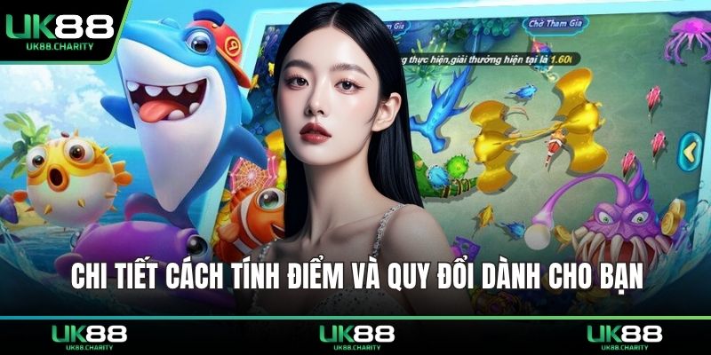Bắn Cá Xèng Đổi Thưởng - Cách Chơi Dễ Thắng Lớn 2 Chi tiết cách tính điểm và quy đổi dành cho bạn