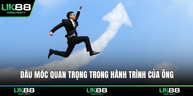 Hoàng Trang – Dấu Ấn Của Tầm Nhìn Sáng Tạo Và Thành Công 3 Dấu mốc quan trọng trong hành trình của ông